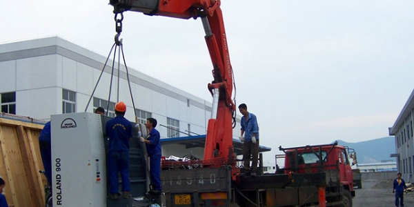 大型設備裝卸的流程以及注意事項。